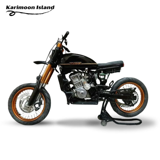 Handmade Miniature Collectible Motorcycles of Suzuki DR-Z400 Model Made from Scratch