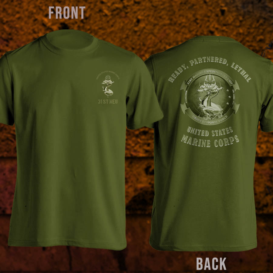 31st Marine Expeditional Unit United States Marine Corps T-Shirt