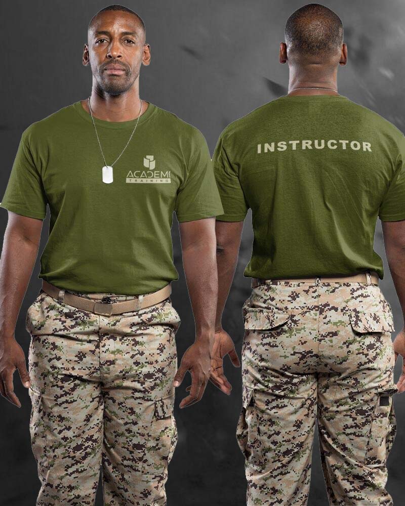 United States ARMY Academy Training Instructor Military T-Shirt