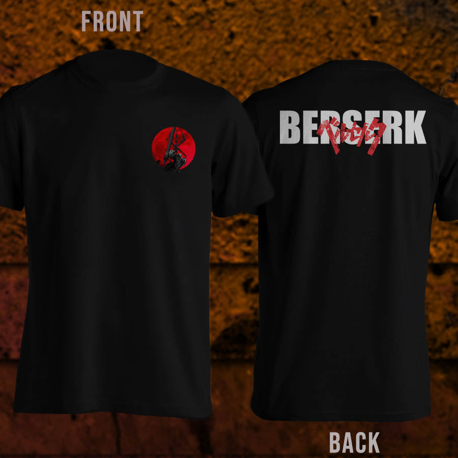 BERSERK Japanese Anime Series With Logo T-Shirt