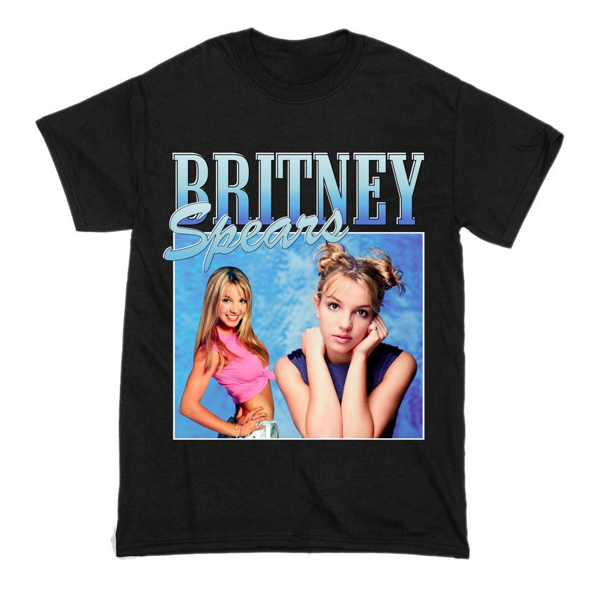 Britney Spears Short Sleeve Famous Shirt Men and Women Cotton T-Shirt