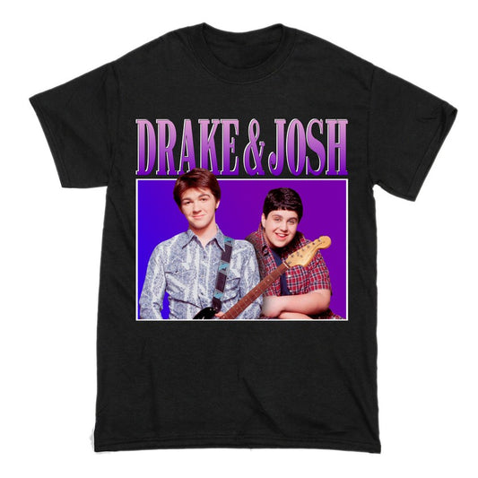 Drake And Josh Option Short Sleeve Famous Shirt Men and Women Cotton T-Shirt