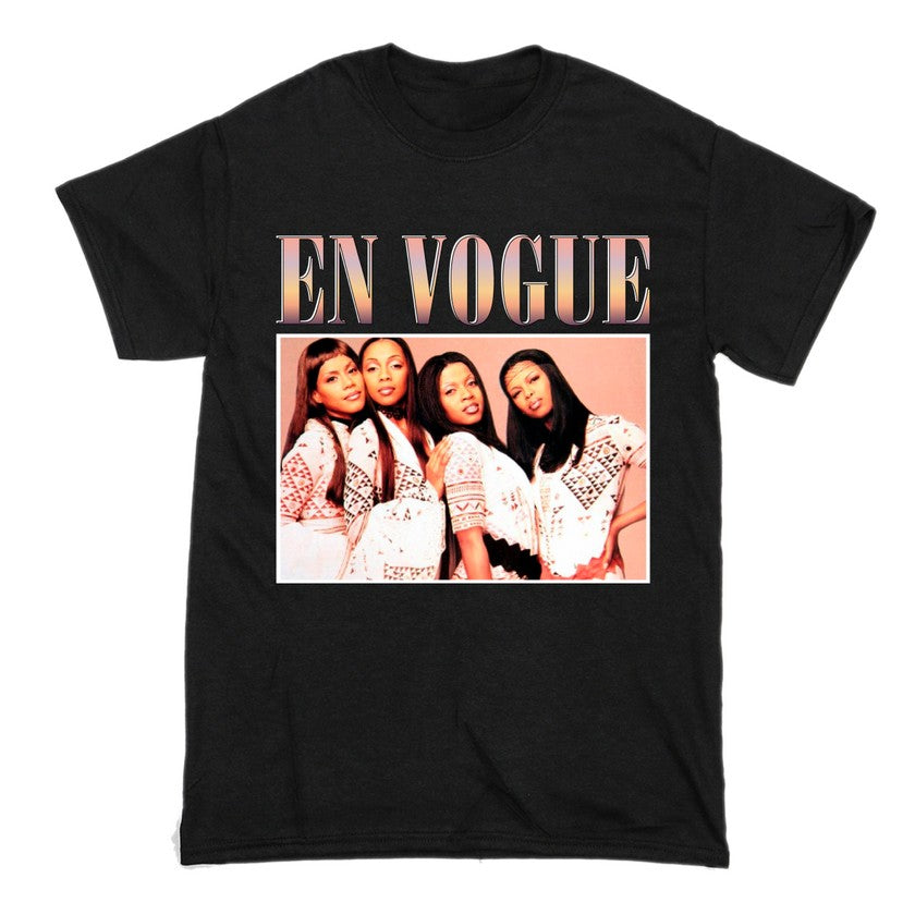 En Vogue Classic Short Sleeve Famous Shirt Men and Women Cotton T-Shirt