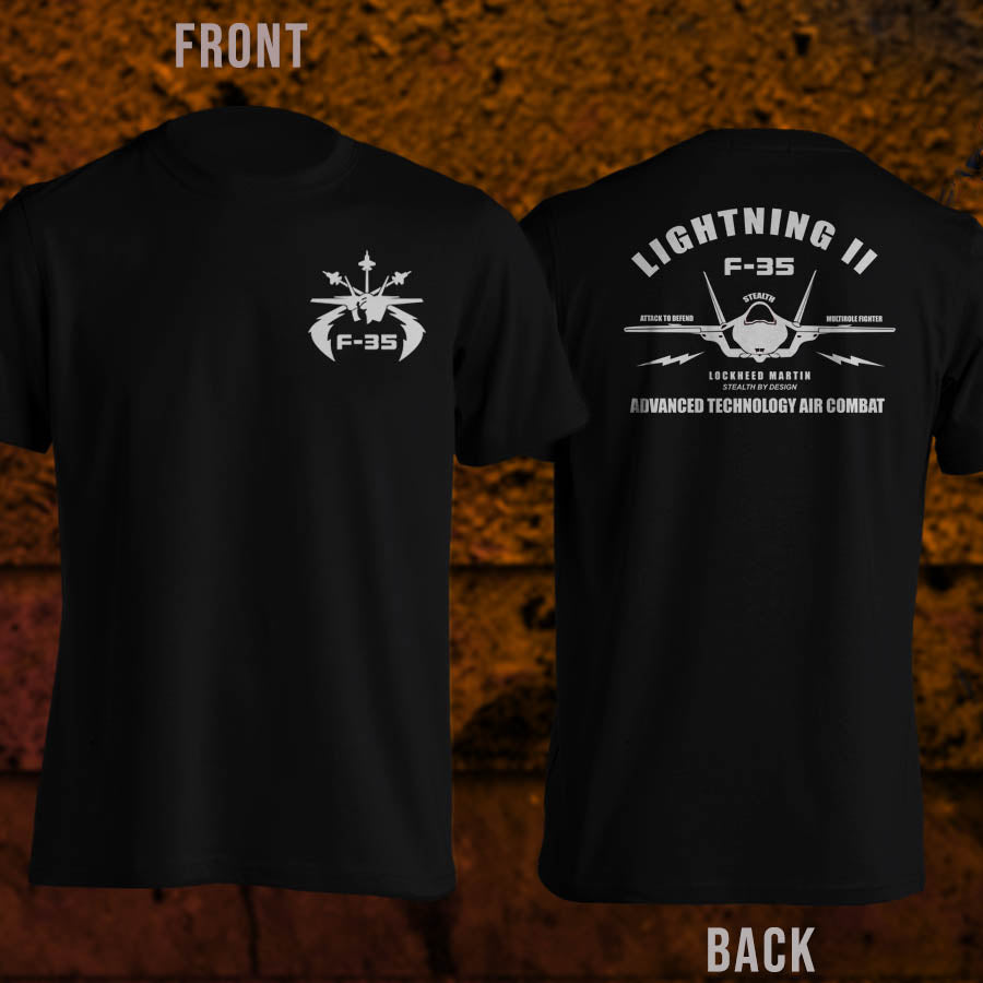 F-35 Lighting II Advanced Technology Air Combat T-Shirt