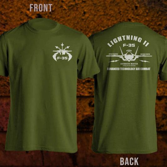 F-35 Lighting II Advanced Technology Air Combat T-Shirt