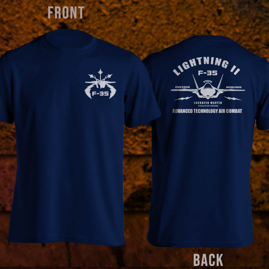 F-35 Lighting II Advanced Technology Air Combat T-Shirt