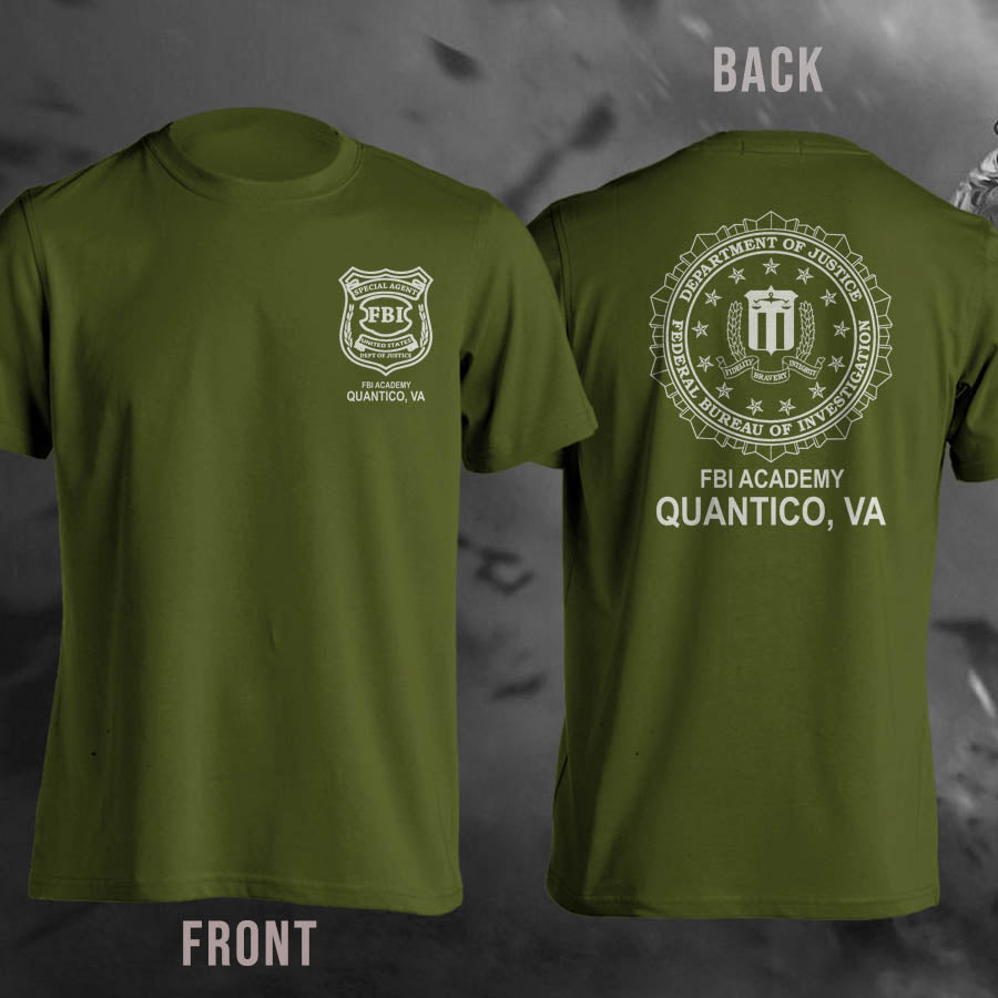 FBI Academy Quantico, VA Special Agent United States T-Shirt