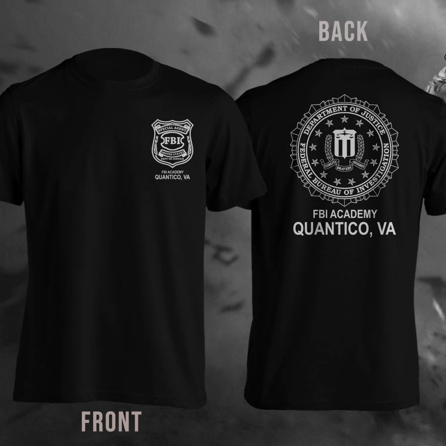 FBI Academy Quantico, VA Special Agent United States T-Shirt