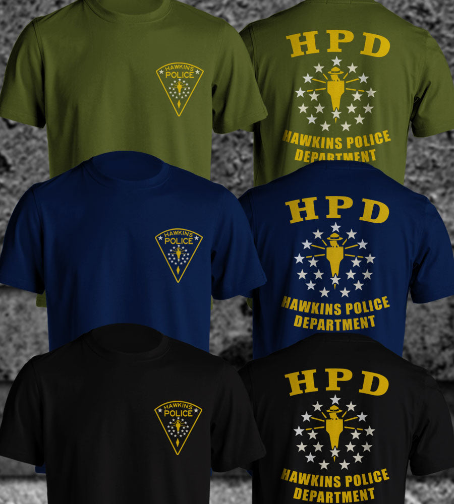 HPD Hawkins Police Department T-Shirt