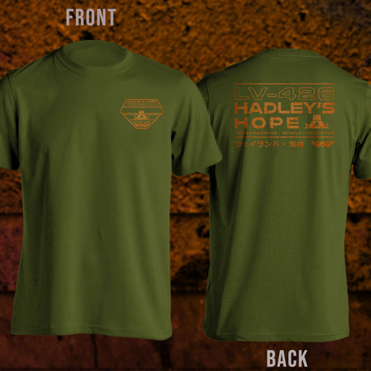 LV-426 Hadley's Hope Terraforming Mining Research T-Shirt