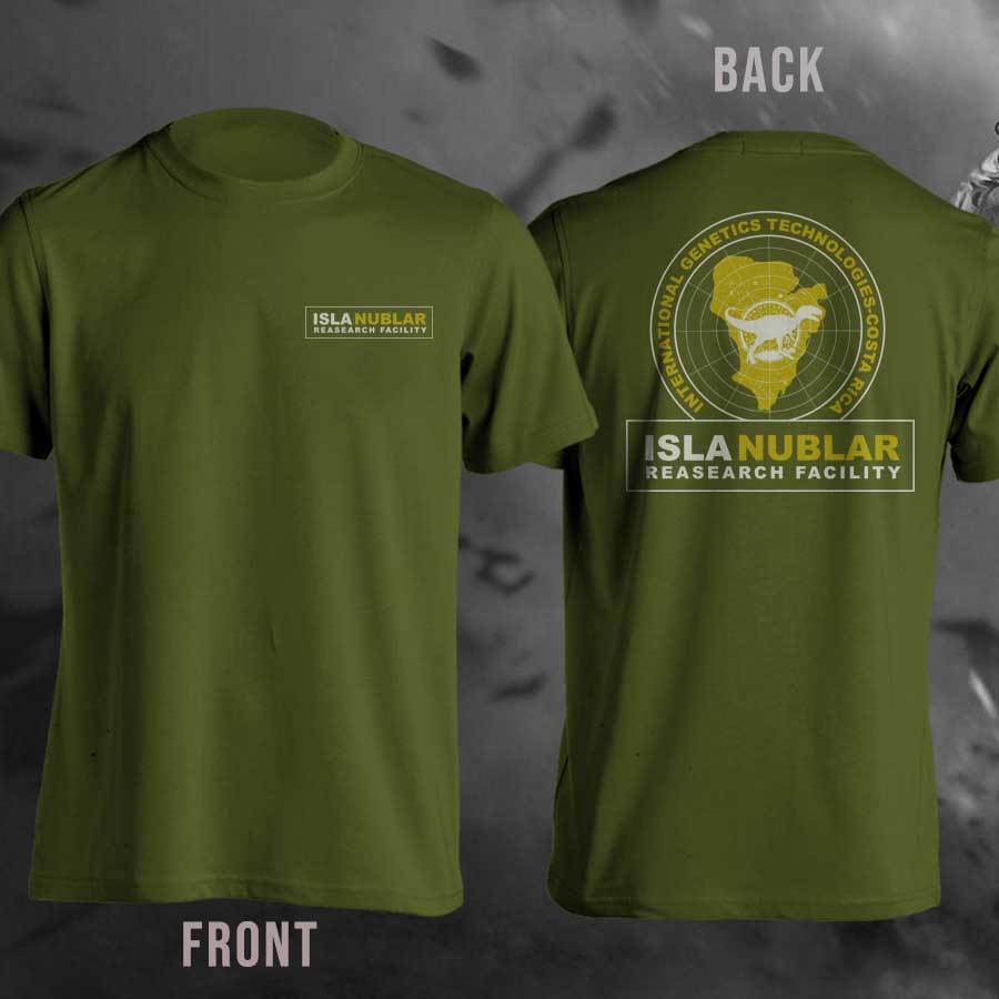 ISLA NUBLAR Research Facility T-Shirt