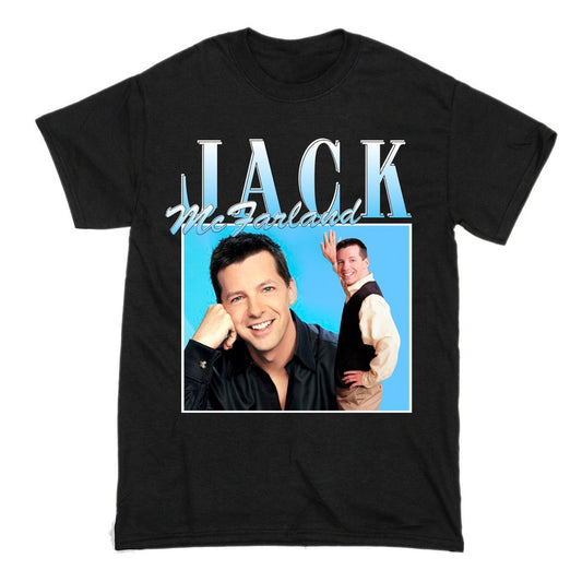 Jack Mcfarland Short Sleeve Famous Shirt Men and Women Cotton T-Shirt