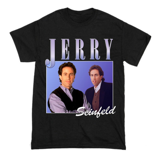 Jerry Seinfeld Short Sleeve Famous Shirt Men and Women Cotton T-Shirt