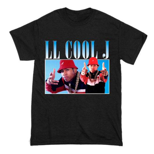 LL Cool J Short Sleeve Famous Shirt Men and Women Cotton T-Shirt