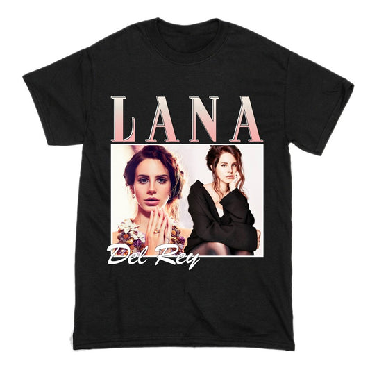 Lana Del Rey Short Sleeve Famous Shirt Men and Women Cotton T-Shirt