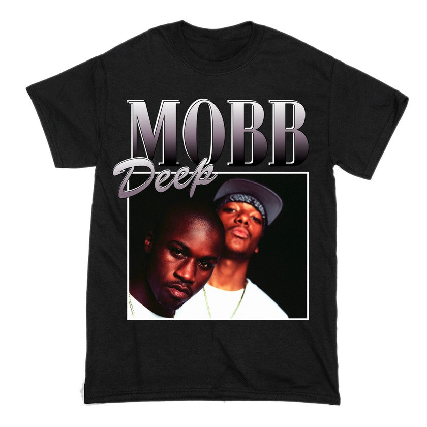 Mobb Deep Short Sleeve Famous Shirt Men and Women Cotton T-Shirt