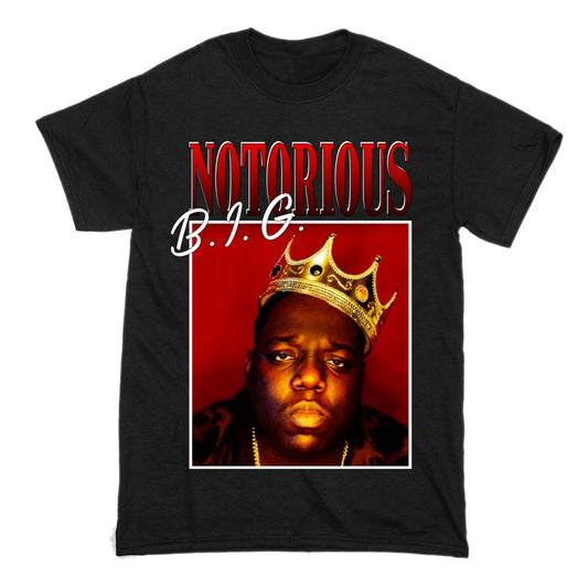 Notorious Big Short Sleeve Famous Shirt Men and Women Cotton T-Shirt