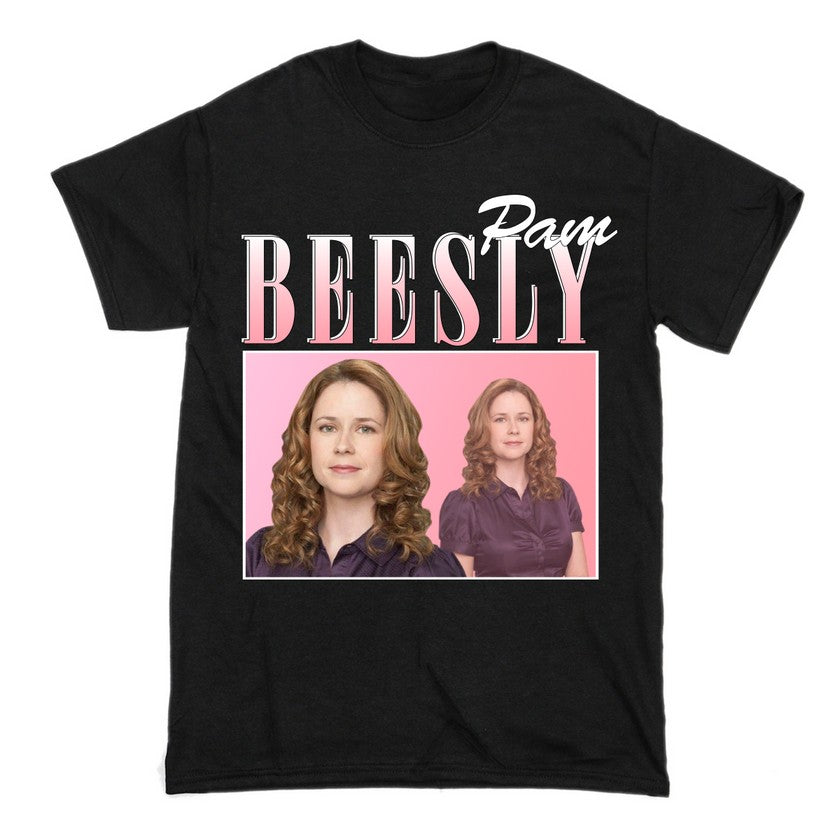 Pam Beesly Short Sleeve Famous Shirt Men and Women Cotton T-Shirt