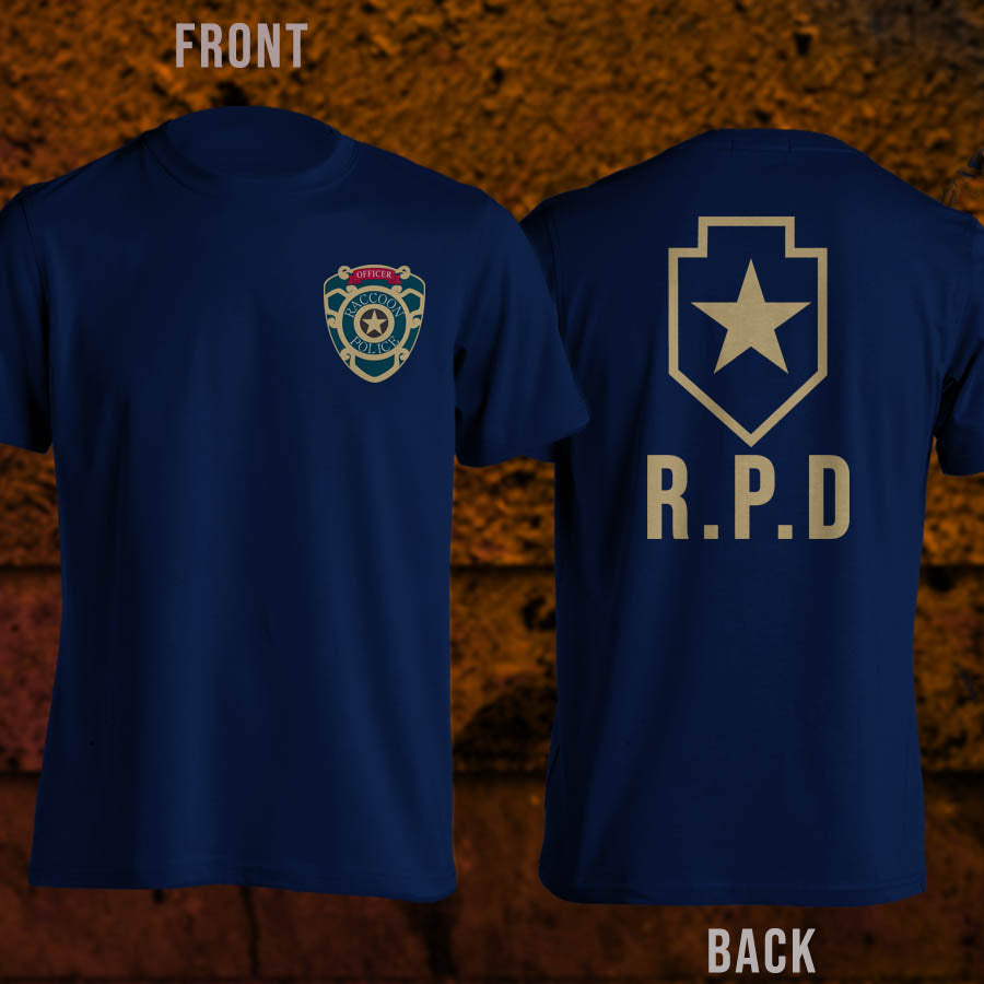 R.P.D raccoon Police Department R.E T-Shirt