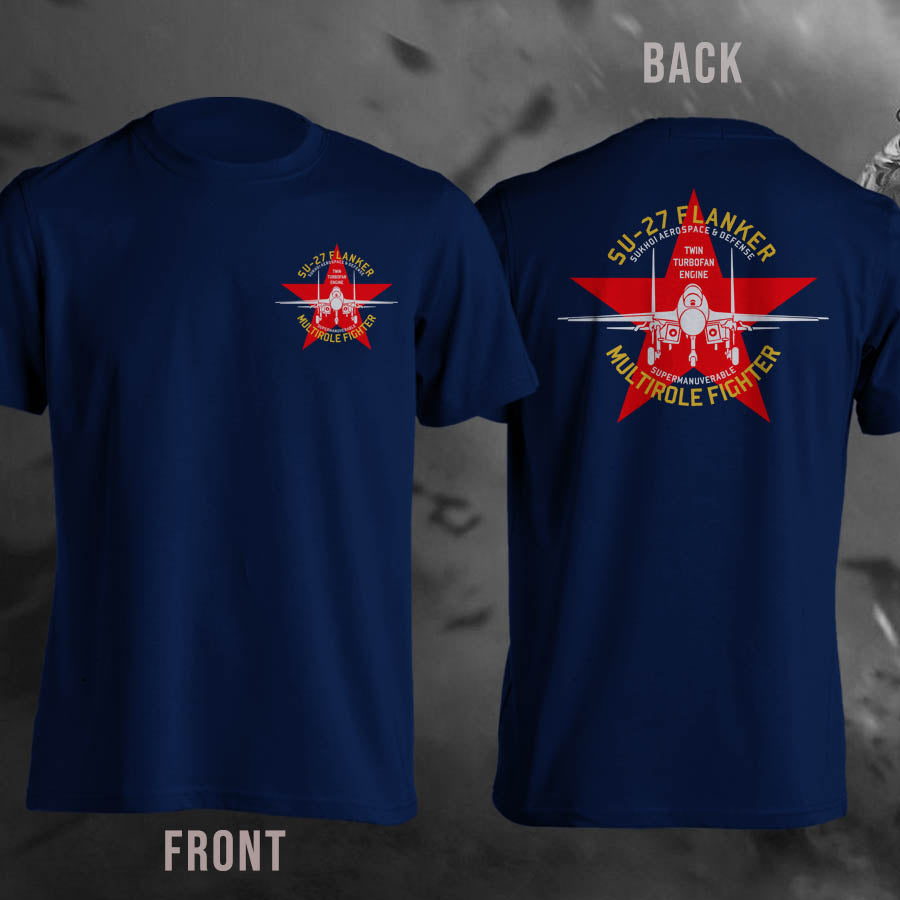 SU-27 Flanker Sukhoi Aerospace & Defence T-shirt