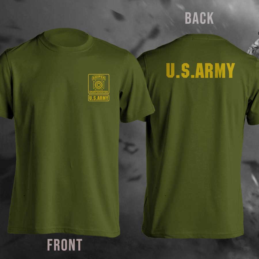 U.S ARMY Snipershooter Military T-Shirt