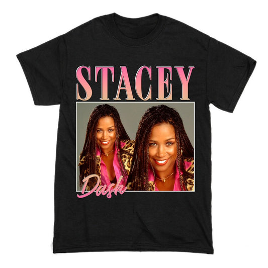 Stacey Dash Short Sleeve Famous Shirt Men and Women Cotton T-Shirt