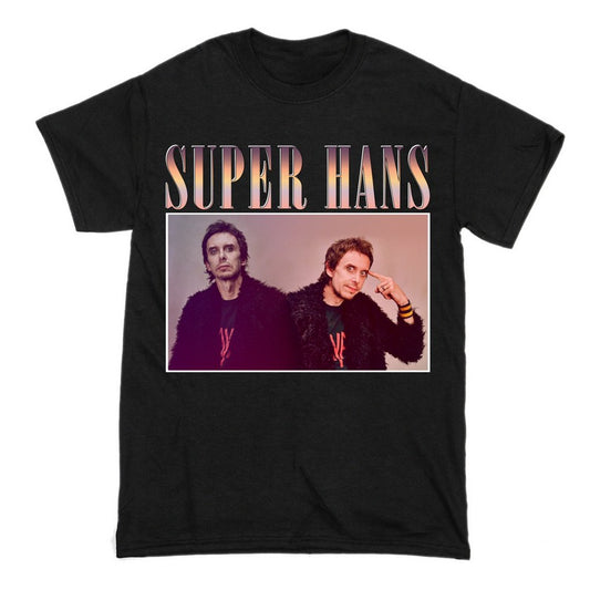 Super Hans Peep Show Short Sleeve Famous Shirt Men and Women Cotton T-Shirt