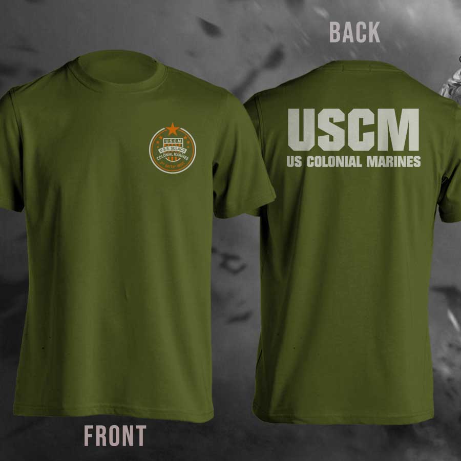 USCM Us Colonial Marines Sulaco T-shirt