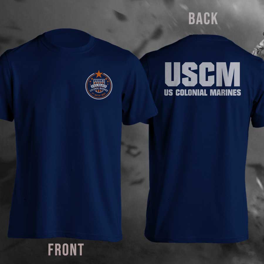 USCM Us Colonial Marines Sulaco T-shirt