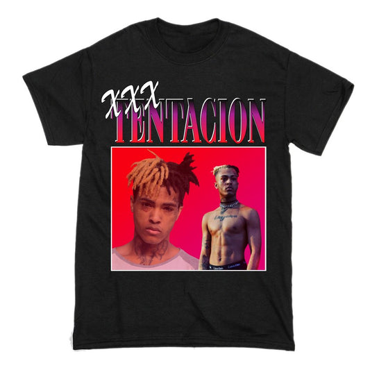 Xxxtentacion Short Sleeve Famous Shirt Men and Women Cotton T-Shirt