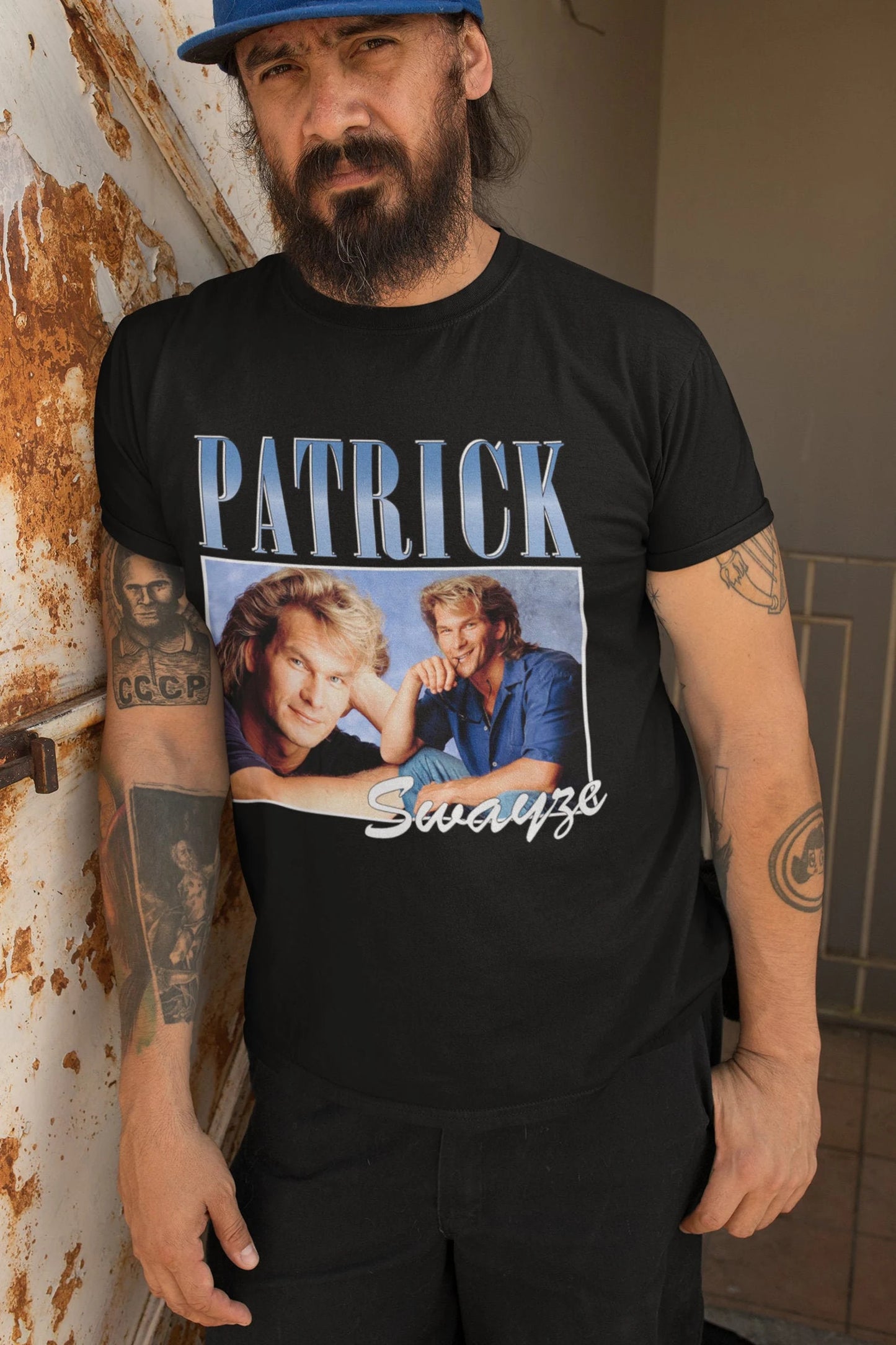 Iconic Tribute: Patrick Swayze Themed T-Shirts