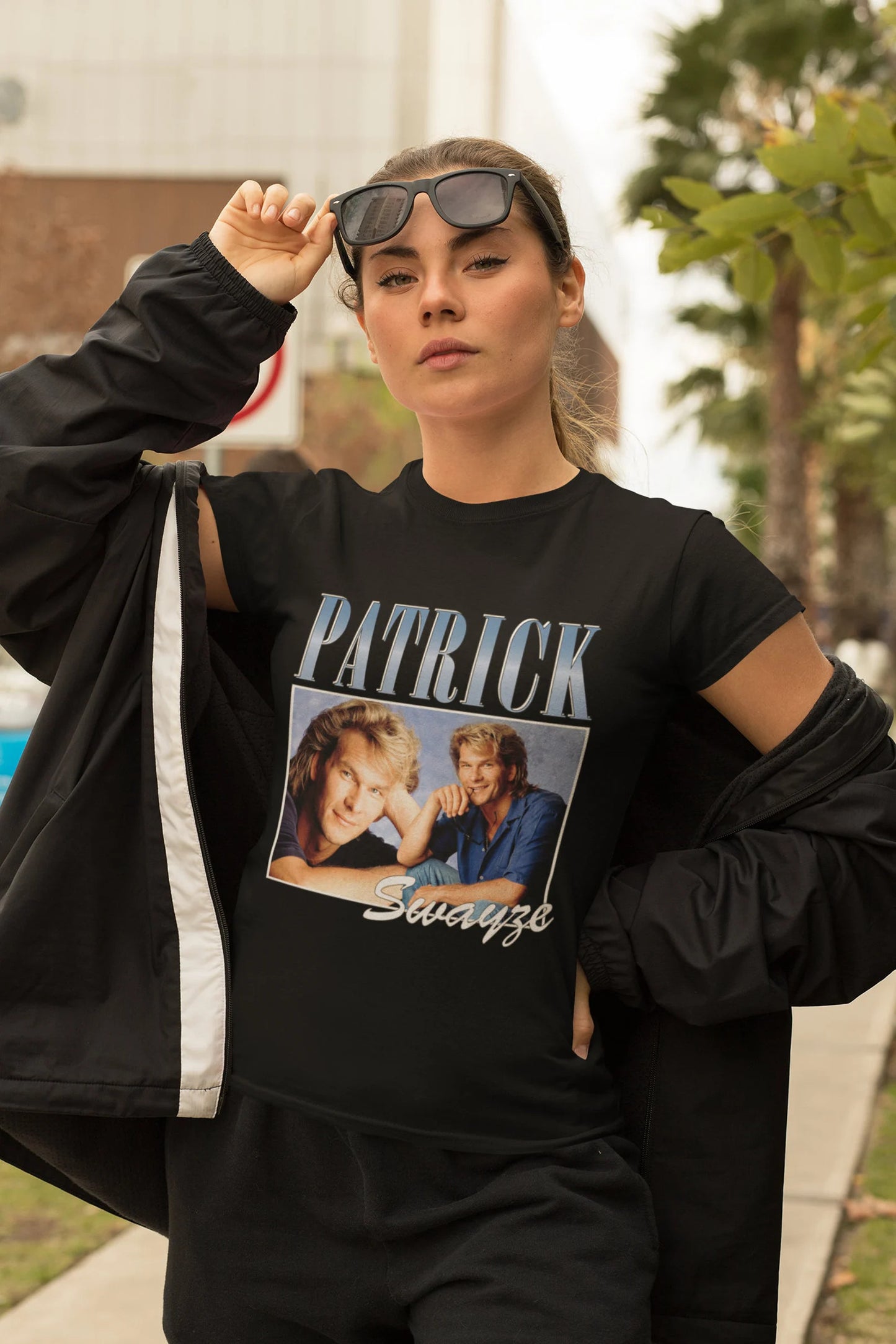 Iconic Tribute: Patrick Swayze Themed T-Shirts